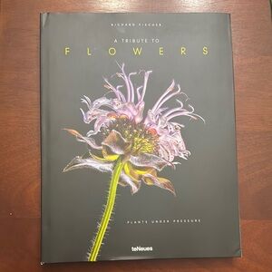 teNeues Black and Purple 'A Tribute to Flowers' Book